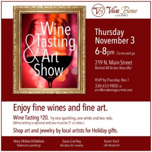 Wine Tasting and Art Show at Viva Bene Gourmet