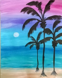 Moon Rise In Cabo, by Karen Koch, Life Needs Art