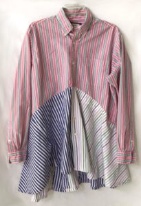 Linda Ackerman striped tunic