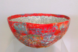 Handmade paper bowl